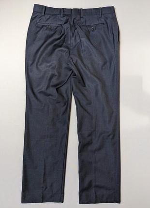 Чоловічі класичні штани next 100% шерсть, італія-англія розмір - 50 / м ідеальний стан5 фото