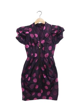 Яркое интересное короткое платье