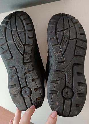 Кожаные туфли р.42 ecco gore-tex
