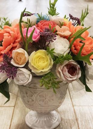 Букет з мила. подарунок до дня вчителя