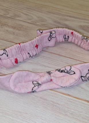 Повязка на голову , обруч ободок для волос primark бемби