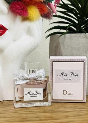 Оригинальный миниатюрный парфюм парфюм парфюм парфюм christian dior miss dior parfum 2024