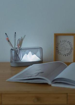Led настільна лампа "гори" | світильник, нічник, подарунок6 фото