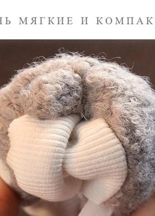 Дитячі тапочки з овечками | пінетки для немовлят