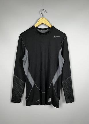 Nike pro combat  утеплена компресійна термо кофта рашгард1 фото