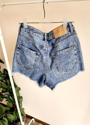 💙класні джинсові шорти mom фірми topshop 10/38 420гр2 фото