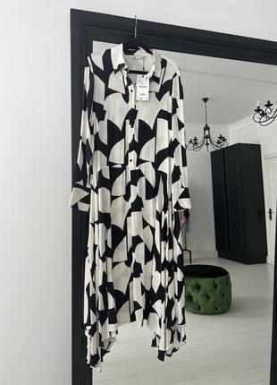 Zara сукня принт, s, m, xl9 фото