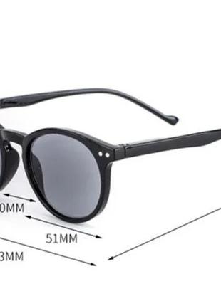 Солнцезащитные очки с диоптриями + 2.55 фото