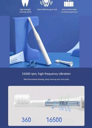 Електрична зубна щітка xiaomi mijia sonic electric toothbr...2 фото