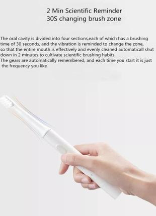 Електрична зубна щітка xiaomi mijia sonic electric toothbr...6 фото