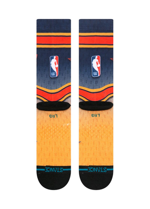 Носки stance golden state warriors fаder crew3 фото