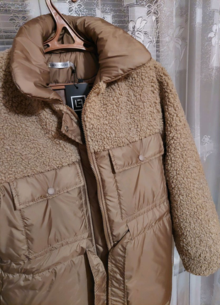 Зимова куртка з барашкою4 фото
