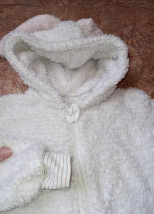 Теплый кигуруми, пижамка для девочки.3 фото