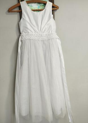 Белоснежное платье 👗 пишне1 фото