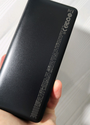 Power bank baseus bipow 30000 мач. новый.2 фото