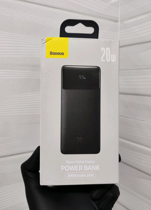 Power bank baseus bipow 30000 мач. новый.7 фото