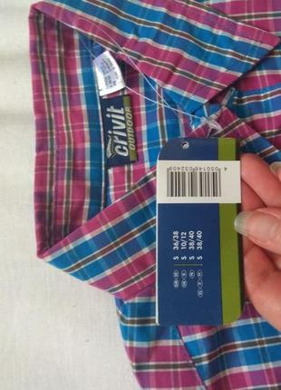 Рубашка с коротким рукавом женская crivit sports6 фото