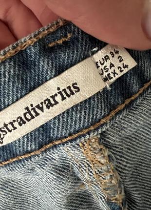 Джинсовая юбка stradivarius2 фото