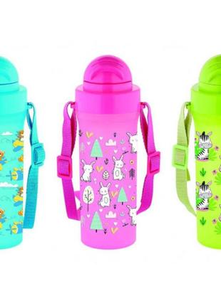 Пляшка для води 300 мл gusto migo, зелена