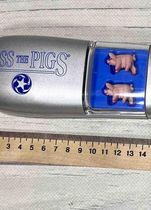 Настольная игра падающие свинки хрюшки pass the pigs2 фото