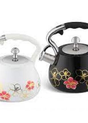 Чайник edenberg 3,0 л., з нержавіючої сталі (посилине індукційне дно)