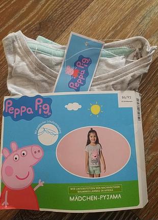 Пижамка peppa pig на 1-2 года4 фото