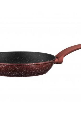 Сковорода ardesto gemini molise 28 см, червоний, алюміній