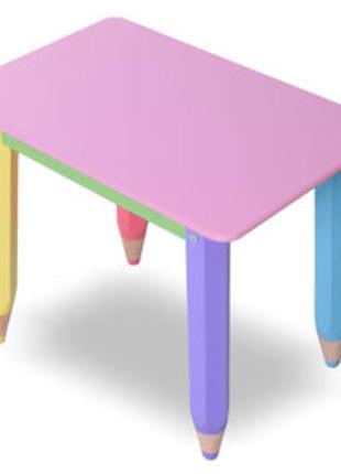 Дитячий столик "олівець" 60х40 см