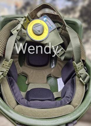 Комплект : баллистический шлем 𝐅𝐚𝐬𝐭 𝐇𝐞𝐥𝐦𝐞𝐭 𝐍𝐈𝐉 𝐈𝐈𝐈а 𝐔𝐇𝐌𝐖𝐏𝐄 wendy system + 𝐖𝐚𝐥𝐤𝐞𝐫𝐬 𝐑𝐚𝐳𝐨𝐫 + чебурашки + тактический фонарик + кавер.4 фото