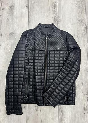 Мужская кожаная куртка из турецкой.