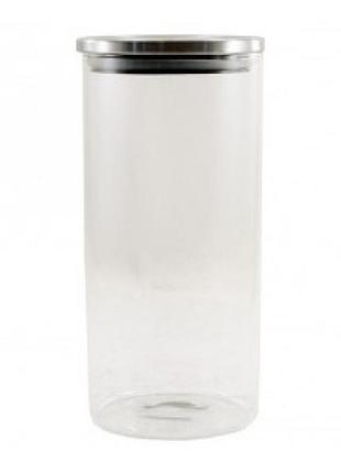 Банка скляна lumines 9,5*20,7 см., кришка металева