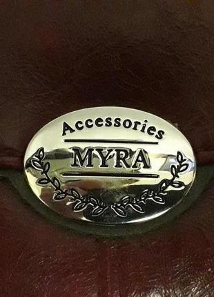 Кожаный кошелек myra accessories4 фото