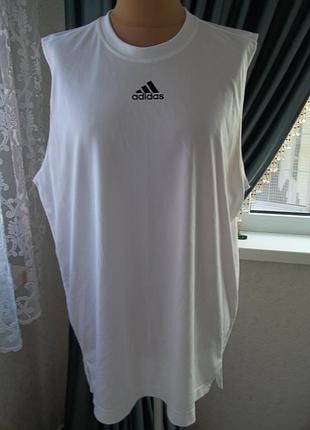 ( xxl - 52 / 54 р ) adidas мужская майка футболка спортивная оригинал новая