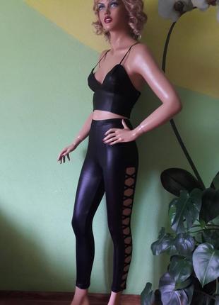 Лосини леггинцы з напиленням