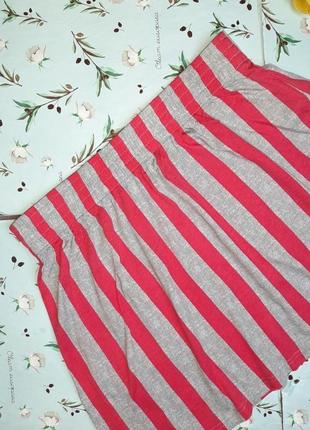 🎁1+1=3 модная короткая трикотажная юбка на резинке colours of the world, размер 46 - 483 фото