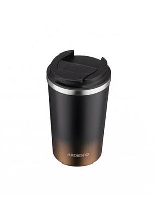 Термокухоль ardesto black&copper 360 мл, нержавіюча сталь