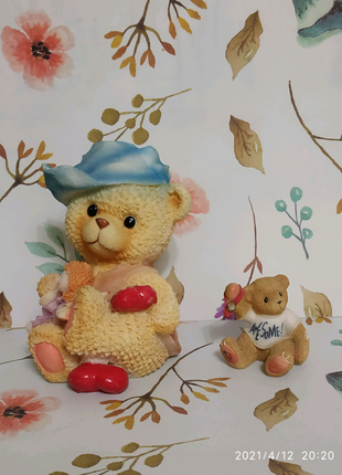 Винтажные коллекционные статуэтки коллекции cherished teddies1 фото