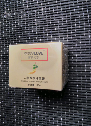 Трав'яний крем sersanlove ginseng herbal acne cream