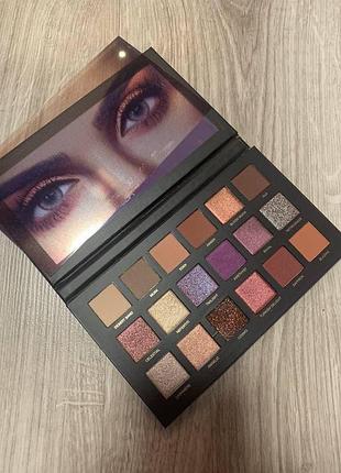 Huda beauty desert сутінки палетка тіней, худа б'юті