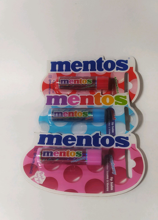 Mentos lip balm бальзами для губ