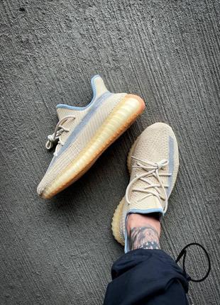 Мужские кроссовки adidas yeezy boost 350 v2 "linen"