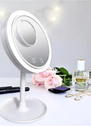Косметичне дзеркало з led підсвічуванням і вентилятором beauty b.