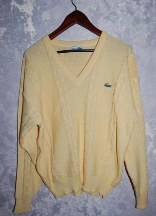 Стильна кофта пуловер lacoste france , оригінал, на 52 р-н.