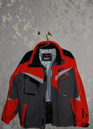 Красива лижна куртка італійського бренду roger, мембранна,52 р3 фото