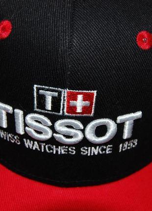 Ккепка бейсболка швейцарской часовой фирмы tissot, до 61 см.2 фото