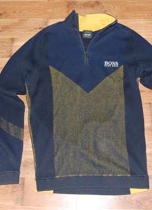 Кофта на молнии, свитшот, свитер hugo boss ,оригинал на 50 р-р.4 фото