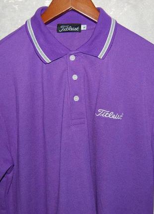 Рубашка футболка поло titleist golf polo, оригинал, на 52 р (l)6 фото