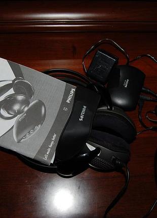 Навушники philips sbc hc200 (+ трансміттер philips + адаптер )