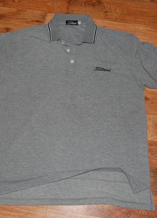 Рубашка футболка поло titleist golf polo, оригинал, на 52 р (l)3 фото