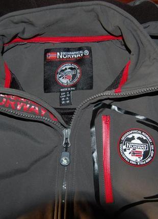 Kуртка softshell geographical norway platinum 5000, оригінал, xl7 фото